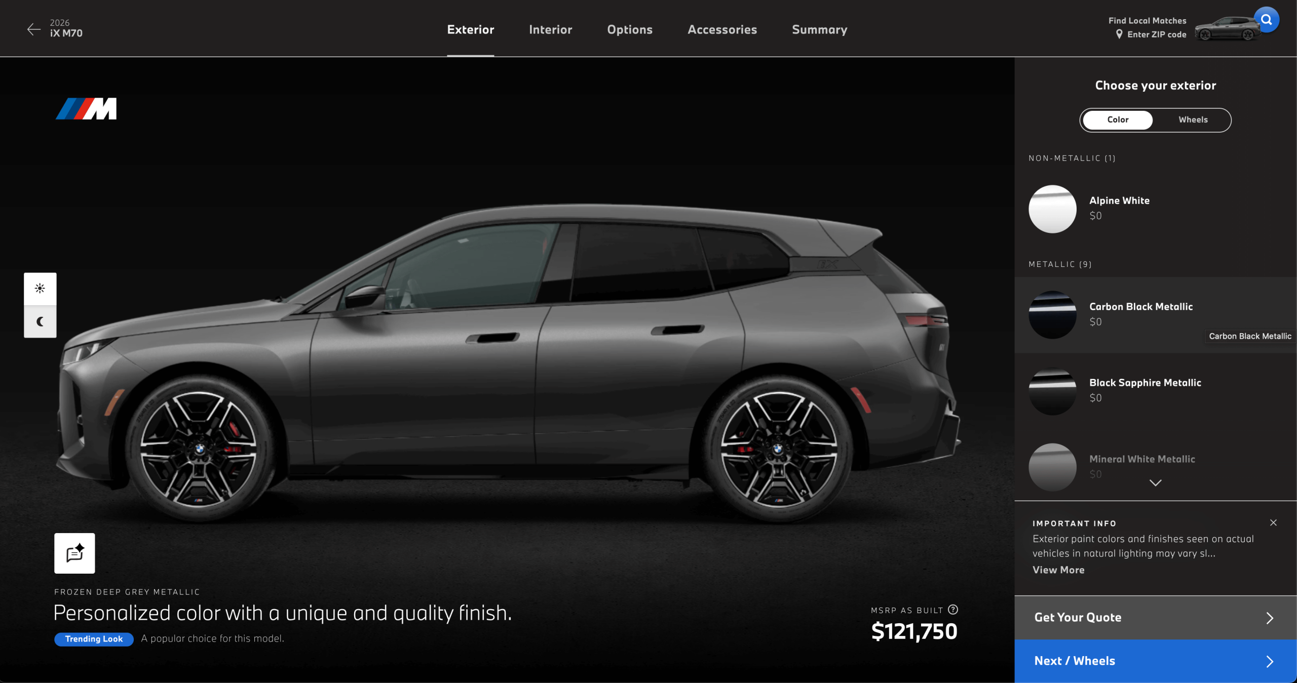 Build Your Own BMW Car