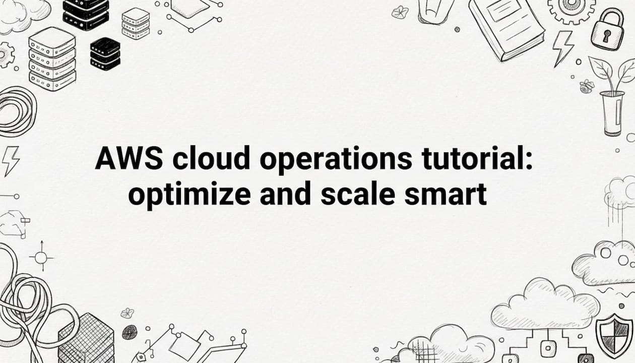 AWS cloud operations tutorial: optimize and scale smart