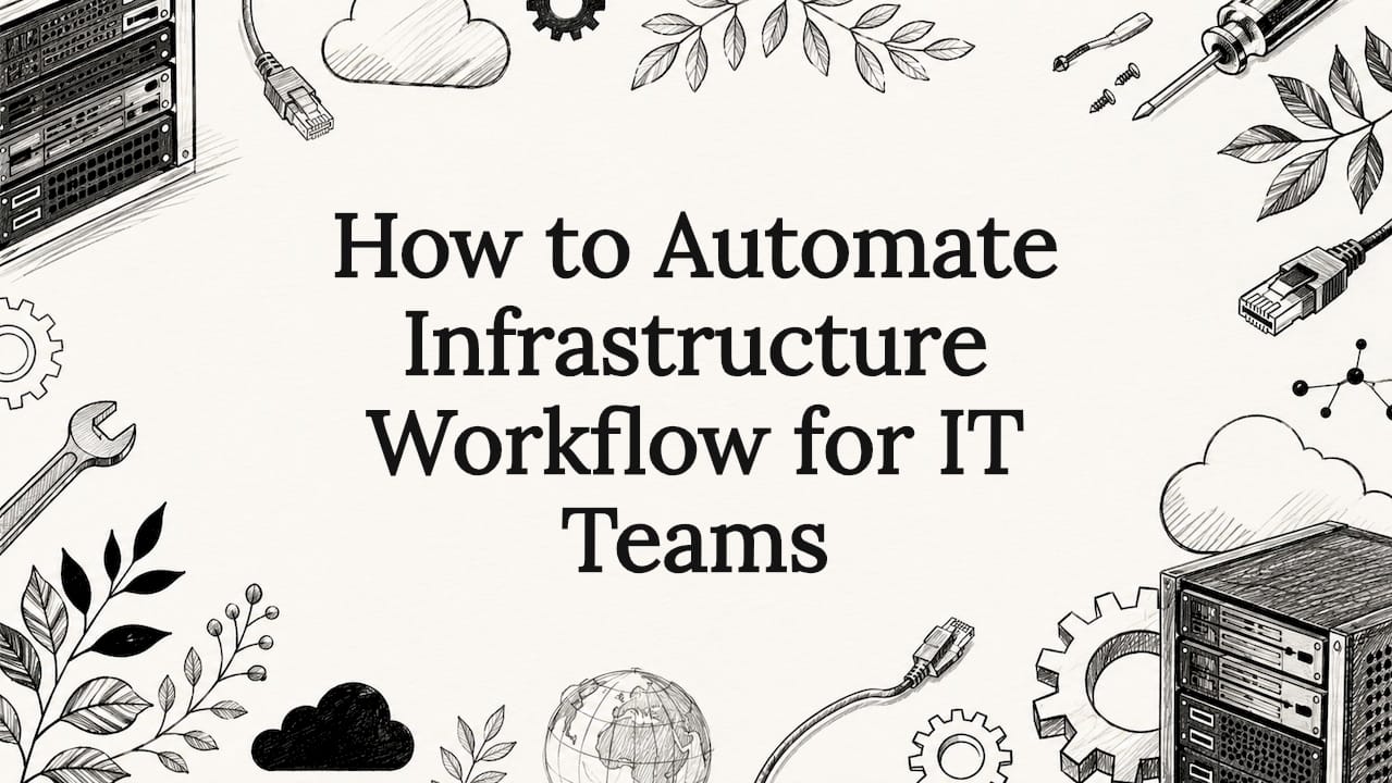 How to Automate Infrastructure Workflow for IT Teams